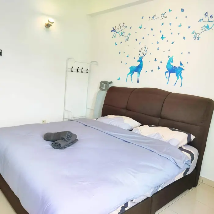 The main bedroom